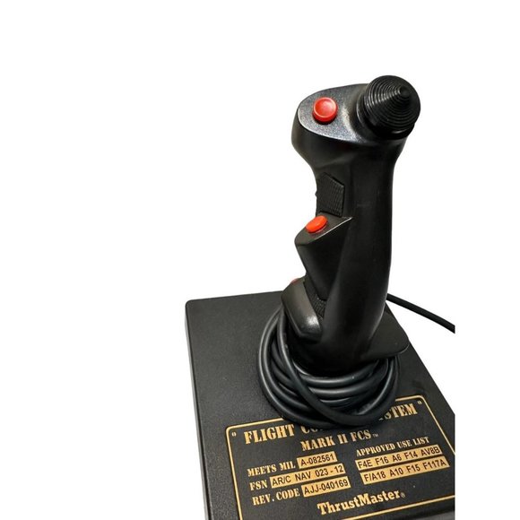 Thrustmaster Flight Control System Mark II FCS Vintage 90s - Picture 3 of 5